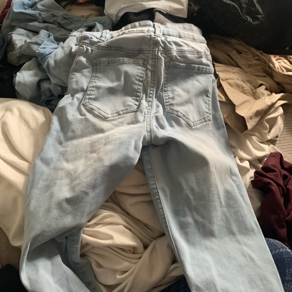 Light blue tight jeans - Picture 2 of 3